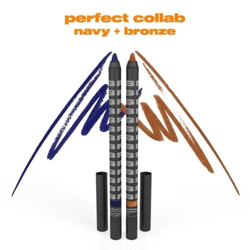 Beauty For Certain Perfect Collab|Eyeliner Duo: Navy + Bronze .03 OZ/10g x 2